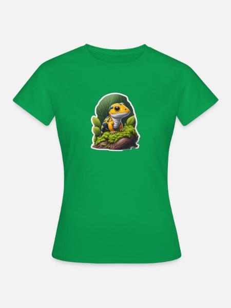 Kleiner Salamander - Frauen T-Shirt - Kelly Green