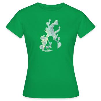 Biologie, Écologie - T-shirt Femme - vert - Devant - AI Model Female 172 dark (172cm)