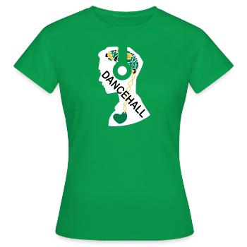 Mein Herz Schlägt Für Dancehall - Frauen T-Shirt - Kelly Green - Vorne - AI Model Female 172 dark (172cm)