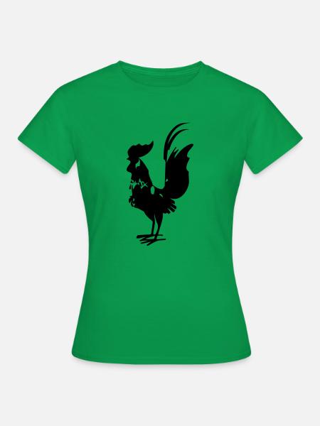 Hahn - Frauen T-Shirt - Kelly Green