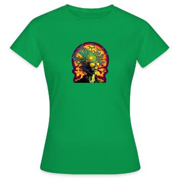 LSD zombie - T-shirt Femme - vert - Devant - AI Model Female 172 dark (172cm)