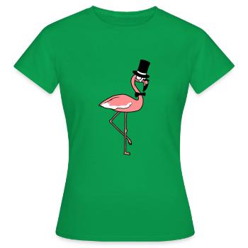 monsieur monsieur messieurs empire cylindre chapeau monocle flam - T-shirt Femme - vert - Devant - AI Model Female 172 dark (172cm)