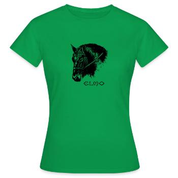Elmo - Frauen T-Shirt - Kelly Green - Vorne - AI Model Female 172 dark (172cm)