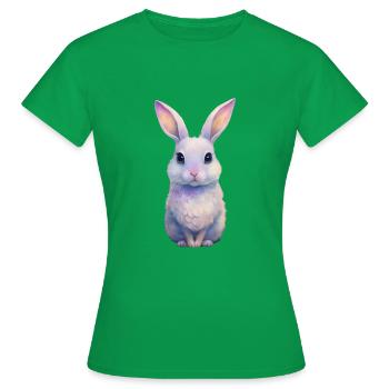Mignonlapinrabbit - T-shirt Femme - vert - Devant - AI Model Female 172 dark (172cm)