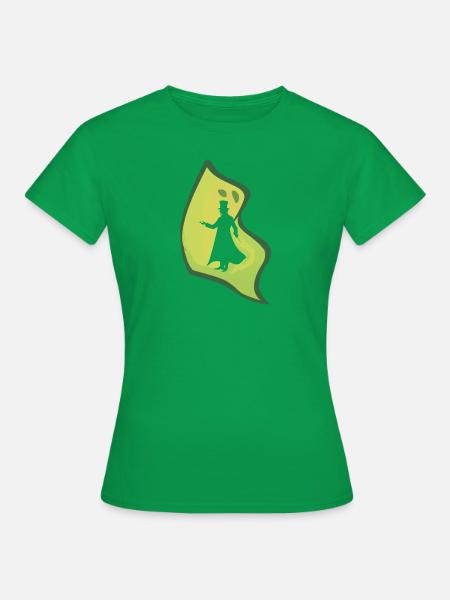 Magier Magie Mystisch - Frauen T-Shirt - Kelly Green