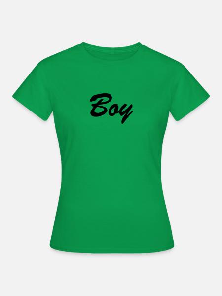 Boy - Frauen T-Shirt - Kelly Green