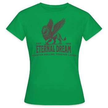 Eternal Dream - Perfect Gift for Leo - Women's T-Shirt - kelly green - Front - AI Model Female 172 dark (172cm)
