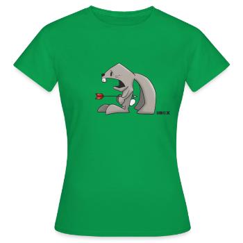 Rabbit Archery Archery Bow Bow Hunting - Women's T-Shirt - kelly green - Front - AI Model Female 172 dark (172cm)