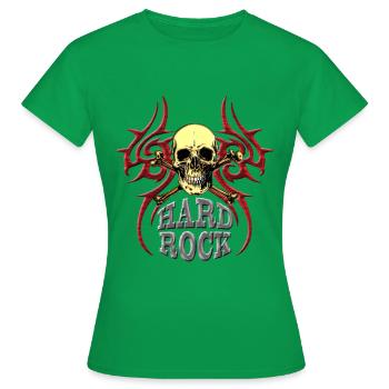 HARD ROCK - Women's T-Shirt - kelly green - Front - AI Model Female 172 dark (172cm)