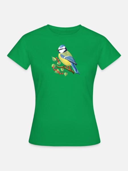 blau - Frauen T-Shirt - Kelly Green