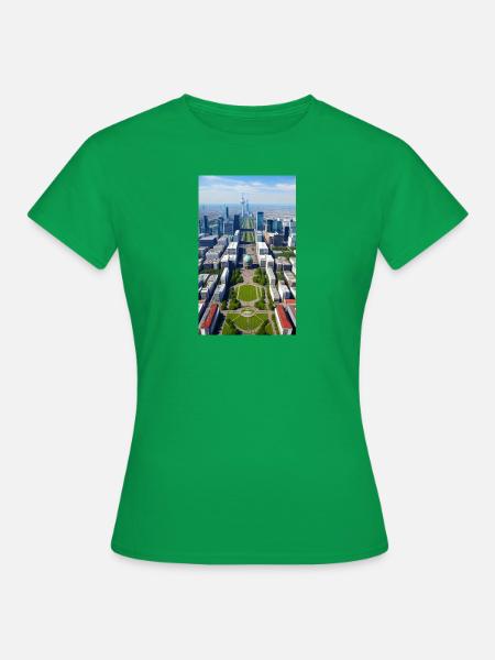 Berlin in 2030 - Frauen T-Shirt - Kelly Green