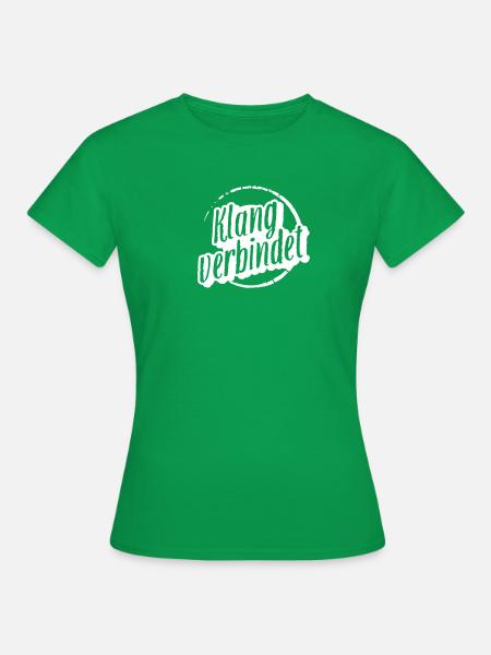 Klang verbindet - Frauen T-Shirt - Kelly Green