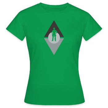 Tournevis de plombier - T-shirt Femme - vert - Devant - AI Model Female 172 dark (172cm)