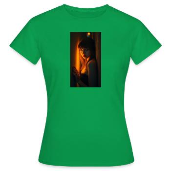 SWS MINUIT - T-shirt Femme - vert - Devant - AI Model Female 172 dark (172cm)