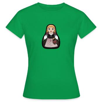 UndersvikStinta - T-shirt Femme - vert - Devant - AI Model Female 172 dark (172cm)