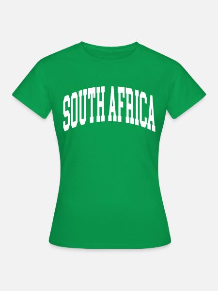 Südafrika - Frauen T-Shirt - Kelly Green