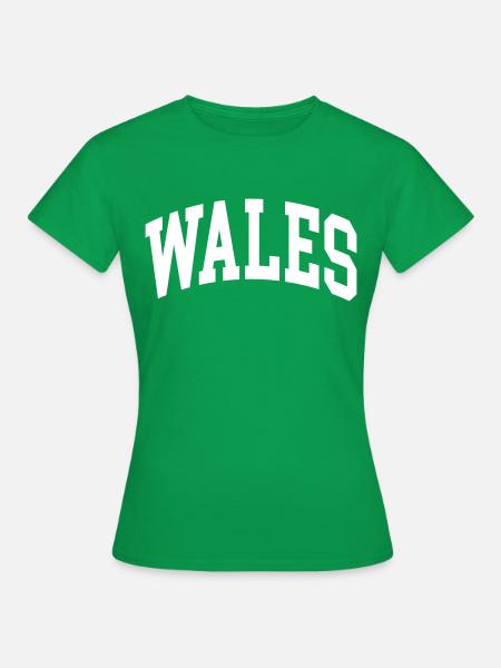 Wales - Frauen T-Shirt - Kelly Green
