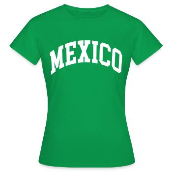 Mexiko - Frauen T-Shirt - Kelly Green - Vorne - AI Model Female 172 dark (172cm)