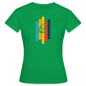 rodent hamster animal - Women's T-Shirt - kelly green - Front - AI Model Female 172 dark (172cm)