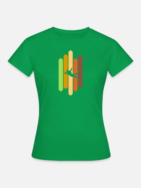 Skydiving Luft - Frauen T-Shirt - Kelly Green