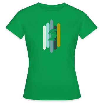 Koch Kochen Kochkunst - Frauen T-Shirt - Kelly Green - Vorne - AI Model Female 172 dark (172cm)