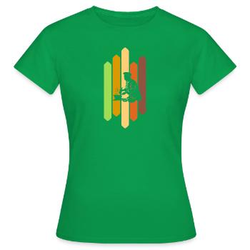 Cuisinier Cuisinier Cuisinier Cuisson - T-shirt Femme - vert - Devant - AI Model Female 172 dark (172cm)
