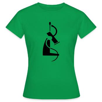 laboratory analysis obsolete medical analysis - Women's T-Shirt - kelly green - Front - AI Model Female 172 dark (172cm)