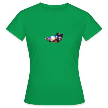 Combattant - T-shirt Femme - vert - Devant - AI Model Female 172 dark (172cm)