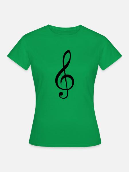 musique - T-shirt Femme - vert