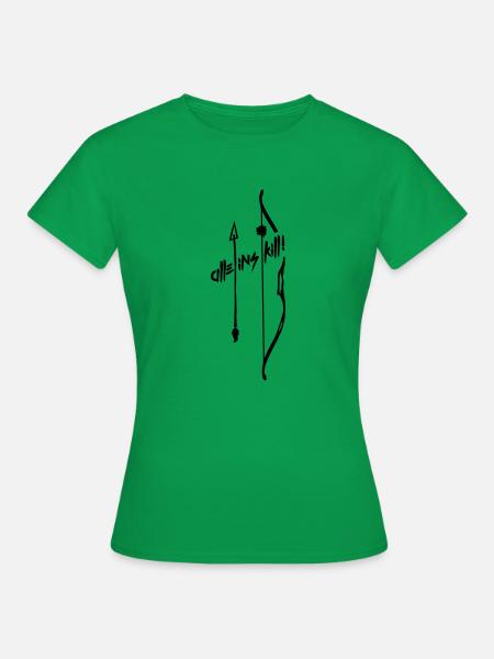 Alle ins Kill! No. 2 - Frauen T-Shirt - Kelly Green