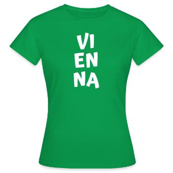 Vienne - T-shirt Femme - vert - Devant - AI Model Female 172 dark (172cm)