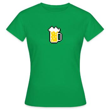 Bière Bière - T-shirt Femme - vert - Devant - AI Model Female 172 dark (172cm)
