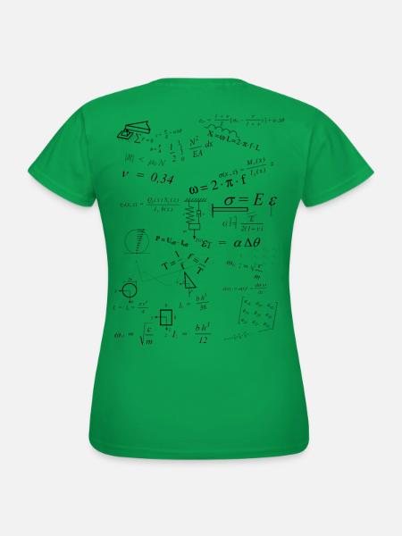 Maschinenbau Spickzettel - Frauen T-Shirt - Kelly Green