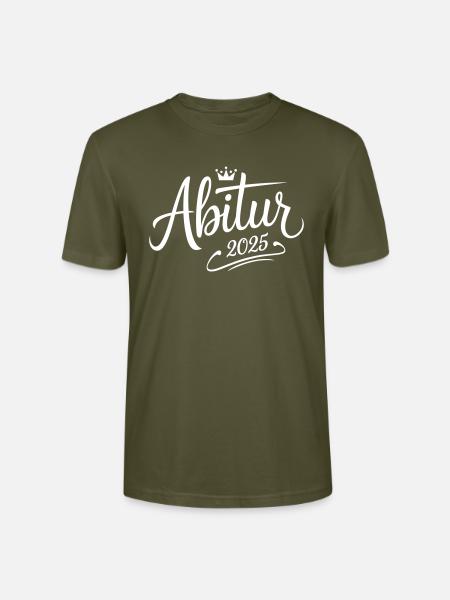 Abitur 2025 - Stanley/Stella Unisex Bio-T-Shirt CRAFTER - Khaki