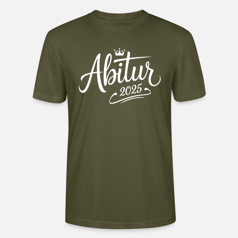 Abitur 2025 - Stanley/Stella Unisex Bio-T-Shirt CRAFTER - Khaki