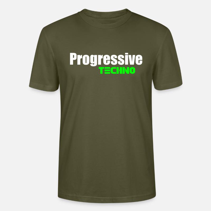 Progressiver Techno - Stanley/Stella Unisex Bio-T-Shirt CRAFTER - Khaki