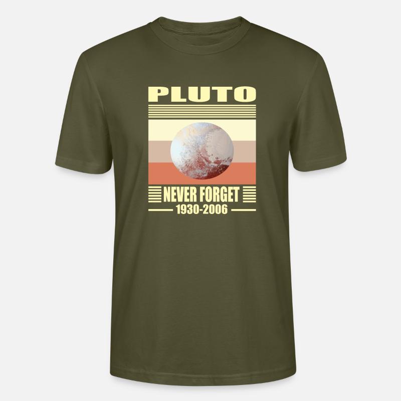 erde pluto - Stanley/Stella Unisex Bio-T-Shirt CRAFTER - Khaki