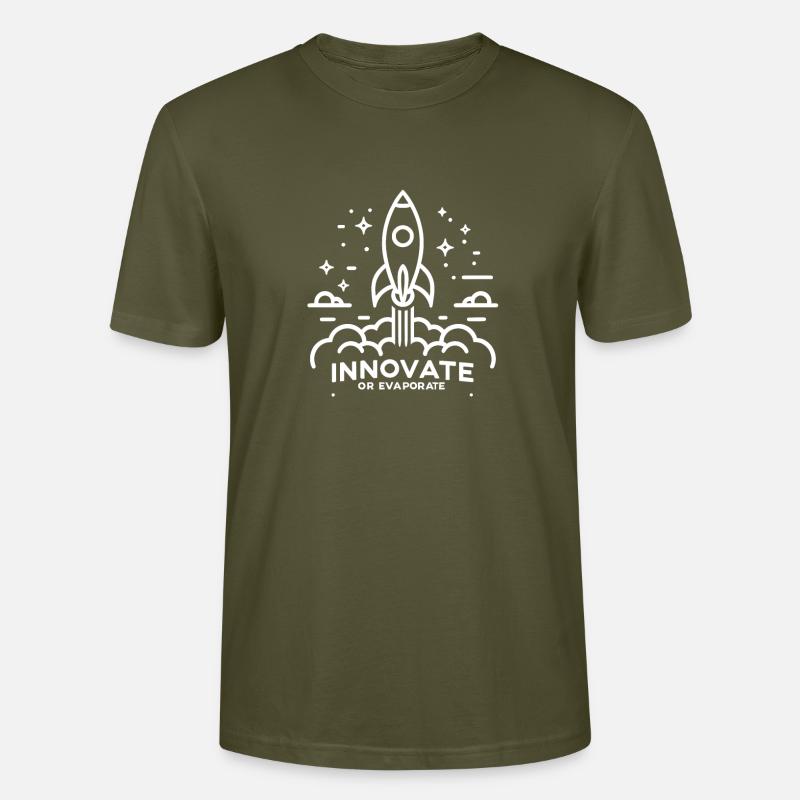 Innovativ sein oder verdunsten - Stanley/Stella Unisex Bio-T-Shirt CRAFTER - Khaki