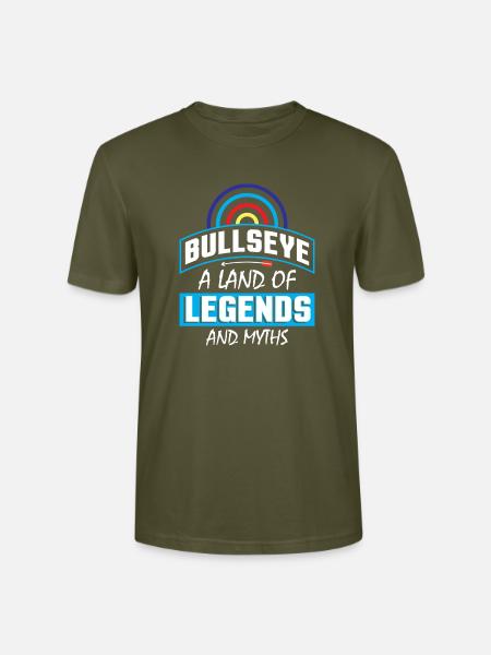 Bogenschießen Bogenschütze - Stanley/Stella Unisex Bio-T-Shirt CRAFTER - Khaki