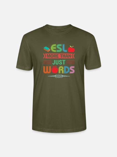 ESL-Lehrer ESL Unterricht - Stanley/Stella Unisex Bio-T-Shirt CRAFTER - Khaki