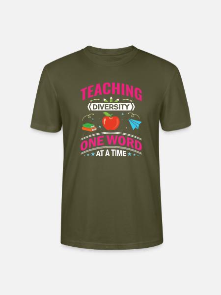 ESL-Lehrer ESL Unterricht - Stanley/Stella Unisex Bio-T-Shirt CRAFTER - Khaki