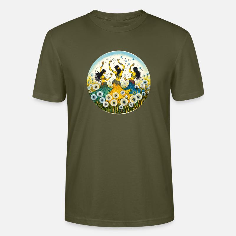 Danseuses du ventre - T-shirt bio CRAFTER Stanley Stella Unisexe - kaki