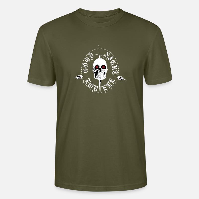 Night Lovell skull - Stanley/Stella Unisex Bio-T-Shirt CRAFTER - Khaki