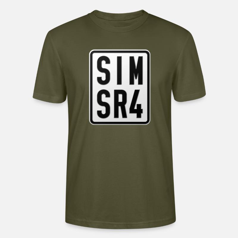 Plaque d’immatriculation du cyclomoteur Simson SR4 - T-shirt bio CRAFTER Stanley Stella Unisexe - kaki