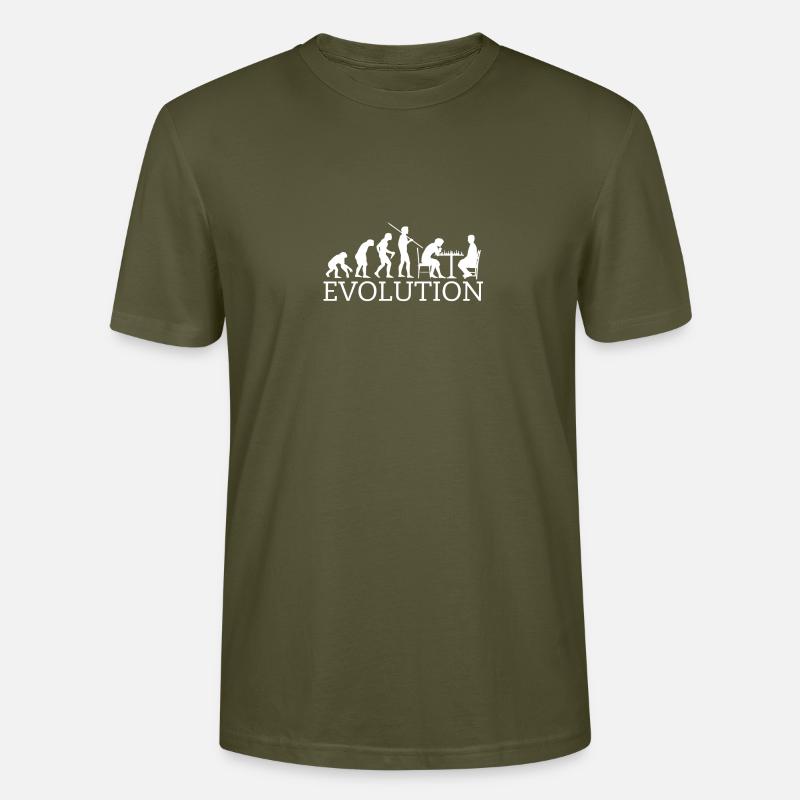 Chess - Evolution - Stanley/Stella Unisex Bio-T-Shirt CRAFTER - Khaki