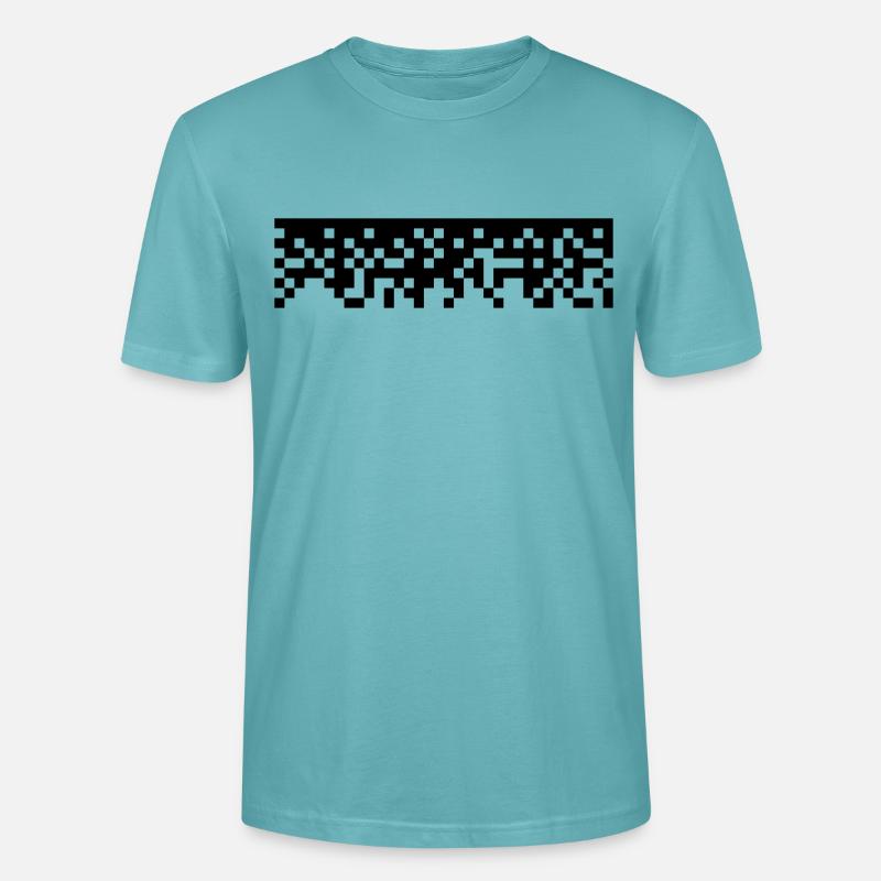 Pixel - Stanley/Stella Unisex Bio-T-Shirt CRAFTER - Pastelltürkis