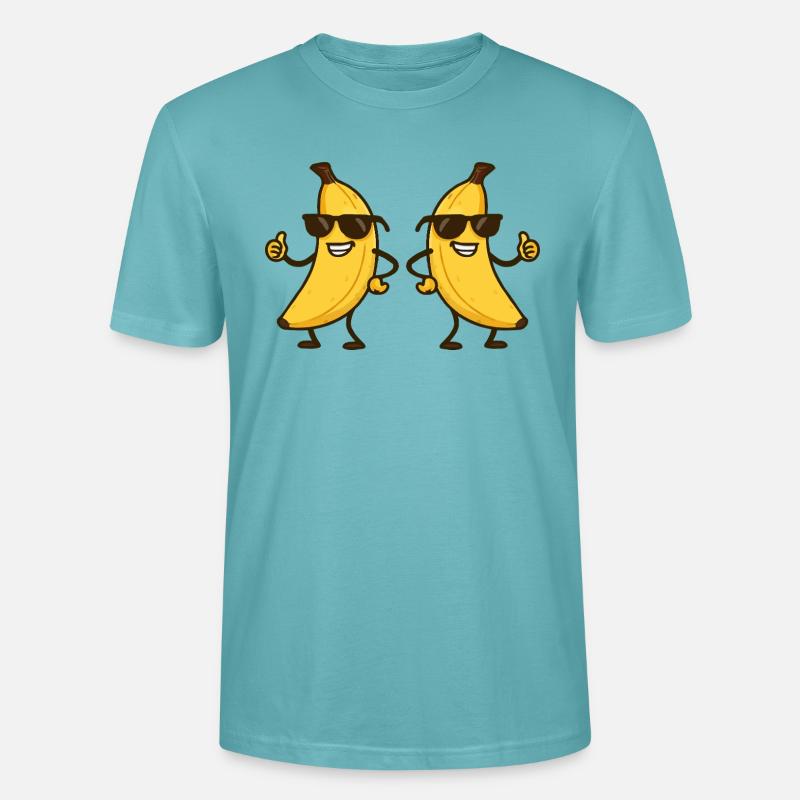Babane Comic Cool 2 - Stanley/Stella CRAFTER Unisex Organic T-Shirt - pastel turquoise