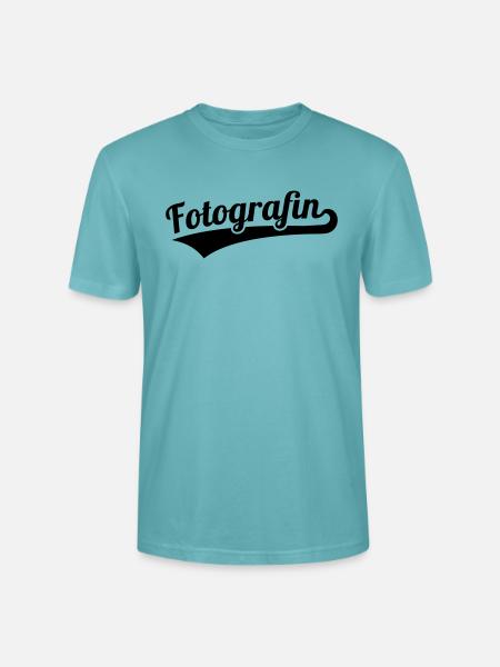 Fotografin - Stanley/Stella Unisex Bio-T-Shirt CRAFTER - Pastelltürkis
