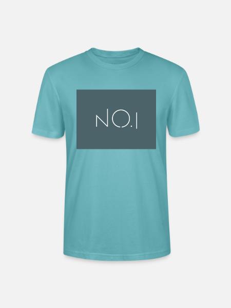 Nummer 1 - Stanley/Stella Unisex Bio-T-Shirt CRAFTER - Pastelltürkis
