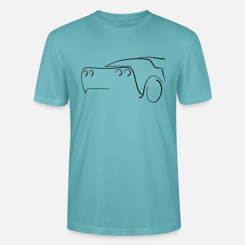 Sport Auto Heck - Tuning - Stanley/Stella Unisex Bio-T-Shirt CRAFTER - Pastelltürkis